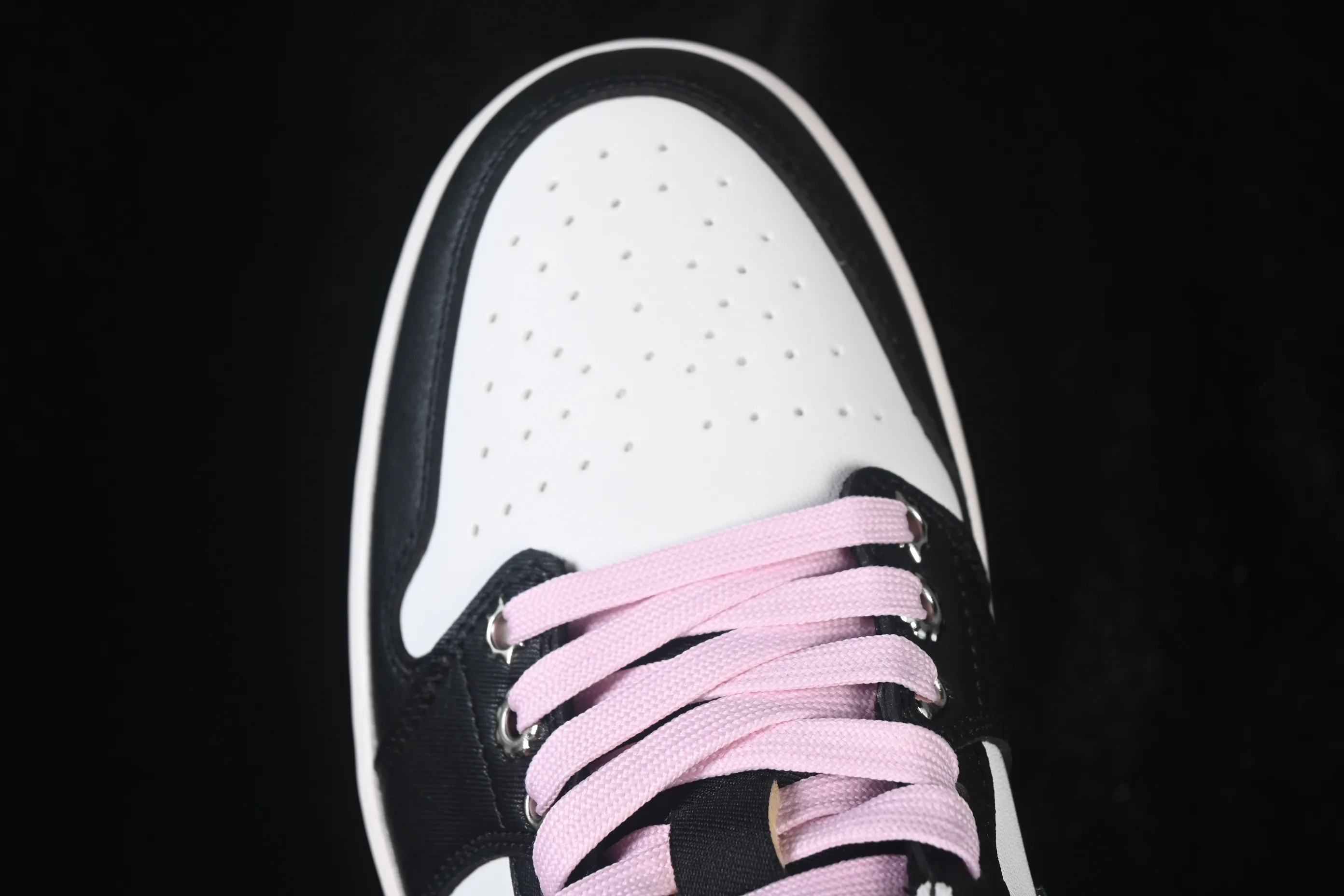 All categories Air Jordan Jordan series basketball shoes Air Jordan 1 Low Air Jordan 1 Low AJ1 Joe 1 burst pattern black and white low-top retro culture basketball shoes II0595-001